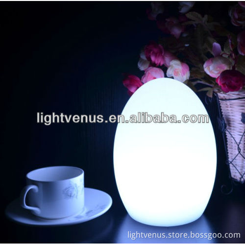 Multi-color change Decorative LED table lamp for home hotel bar